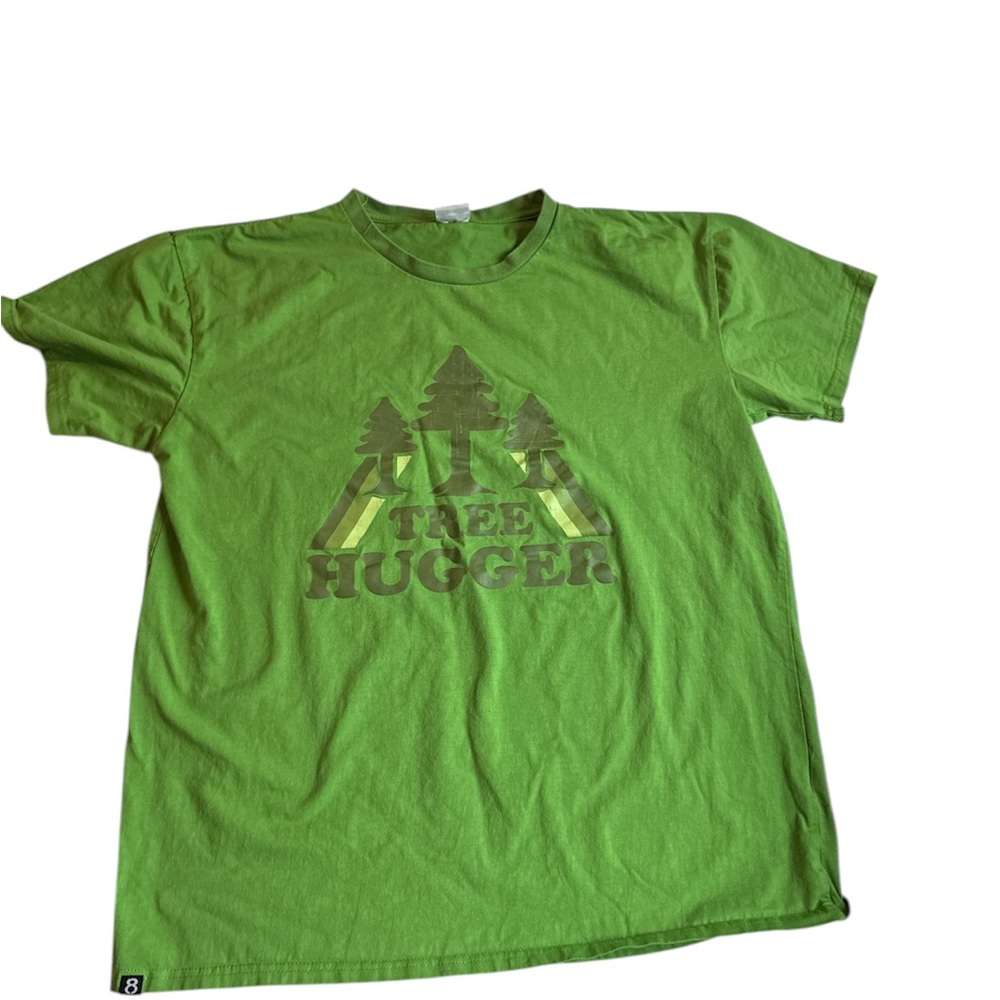 Green Tree Hugger Unisex T-Shirt 8 Billion Trees Short Sleeve